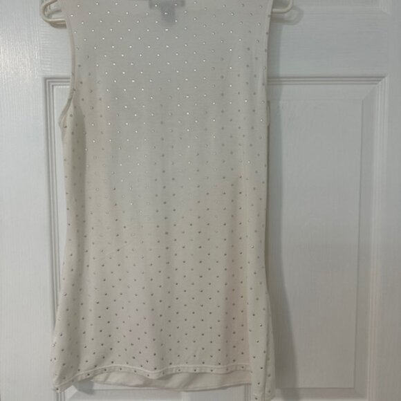 WHITE HOUSE BLACK MARKET LADIES WOMAN'S SHIRT TOP MEDIUM - Picture 5 of 6